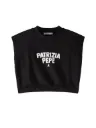 PATRIZIA PEPE - SWEAT Noir ss manche
