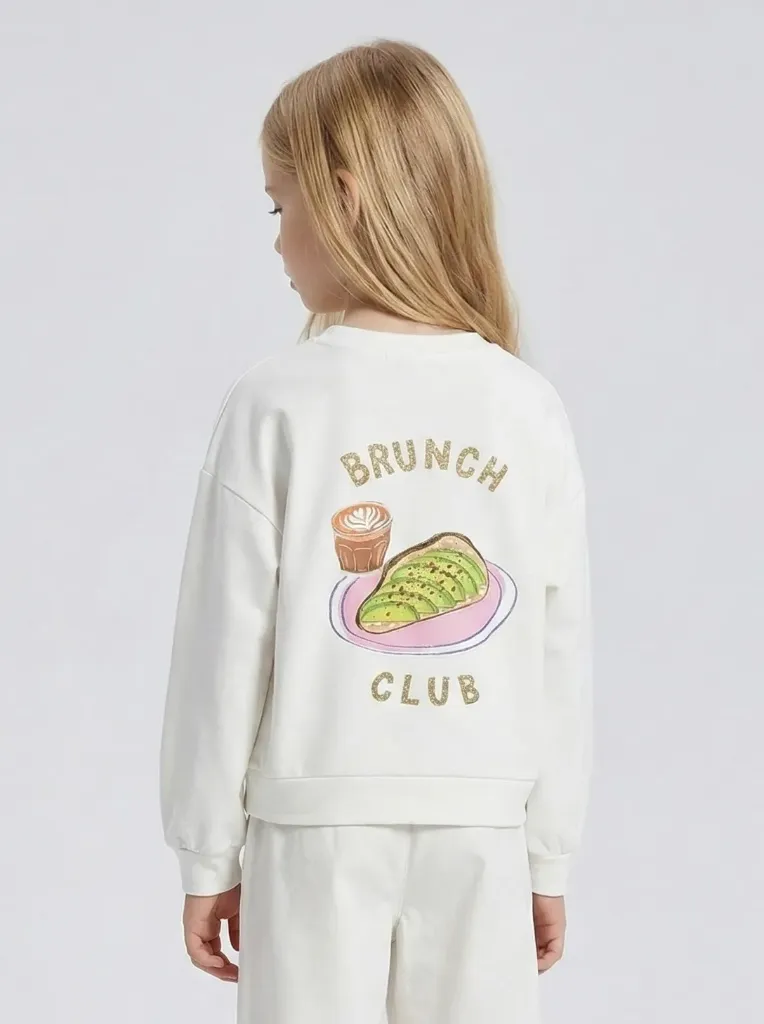 [SW241BRUNCH] MINI MIGNON - SWEAT BRUNCH CLUB (4ans)
