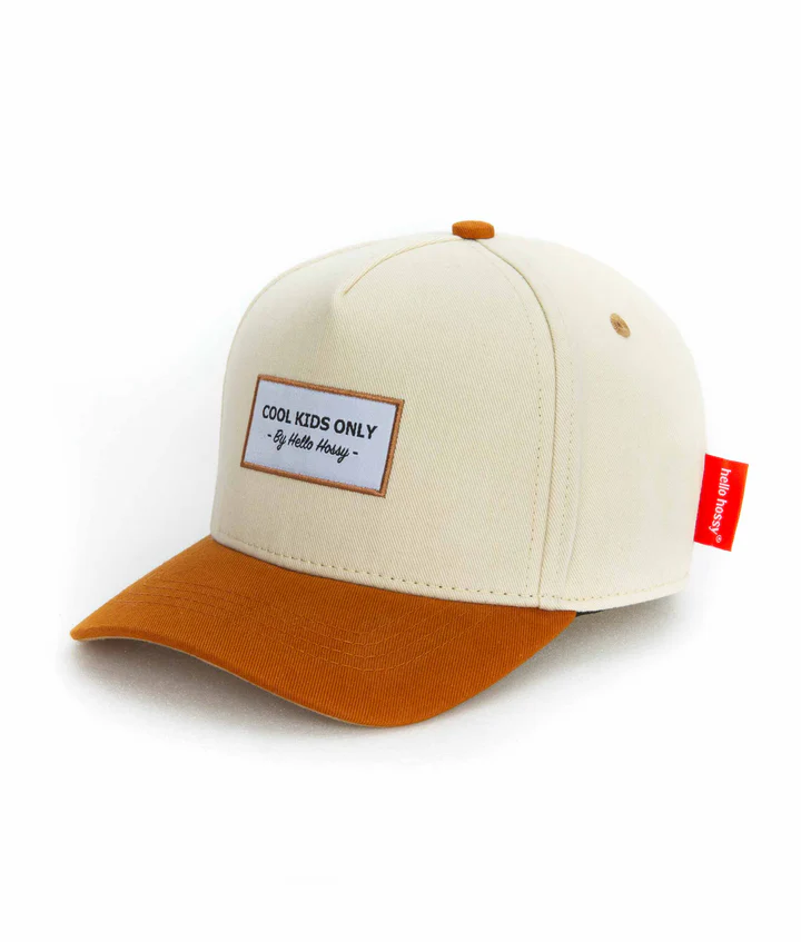 HELLO HOSSY - CASQUETTE MINI BEIGE