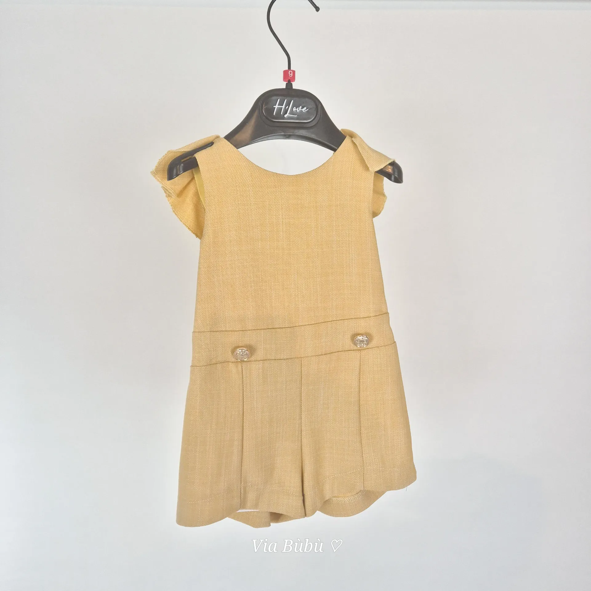 HATE & LOVE - Combi-short Giallo