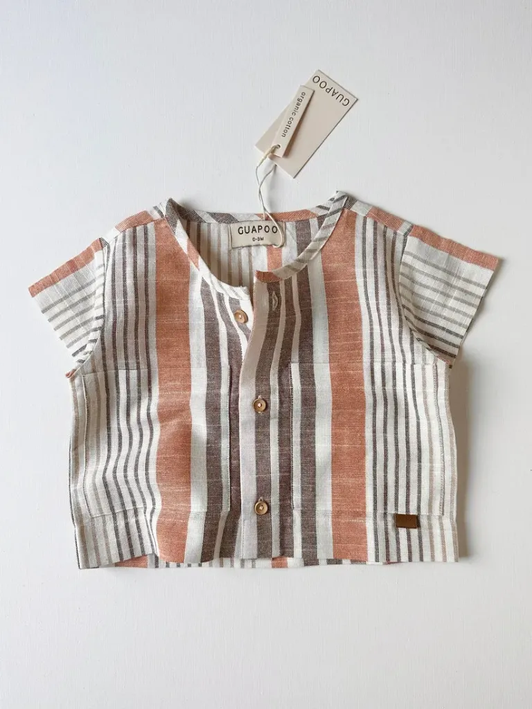 GUAPOO - Casual T-Shirt Summer Stripes