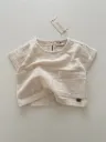 GUAPOO - Muslin T-shirt Oat