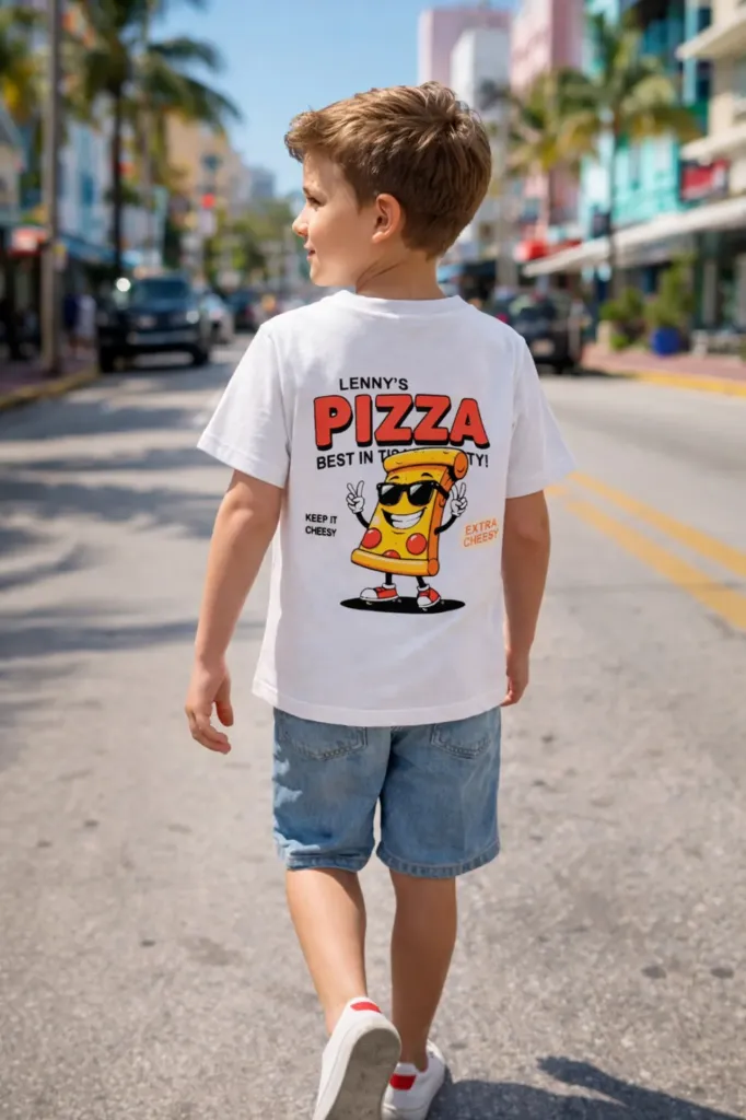[AR0002] S & C - T-SHIRT PIZZA (4ans)