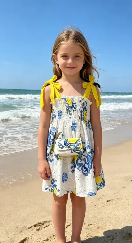 S. TIFFANY - ROBE Limoni + sac (4ans)