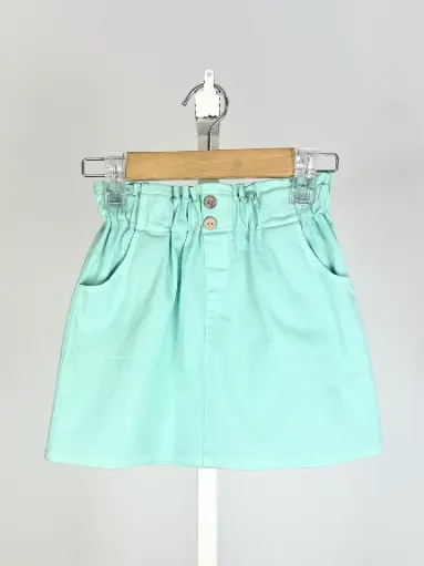 [JP156T] MINI MIGNON - Jupe Turquoise