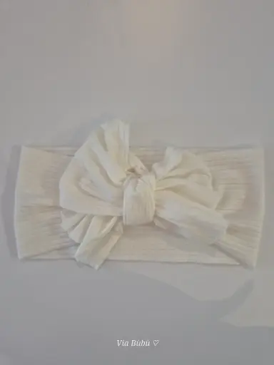 [BBTU] Bandeau Blanc Irisé - TU