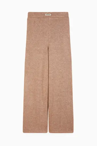 PATRIZIA PEPE - Pantalon Lurex Beige