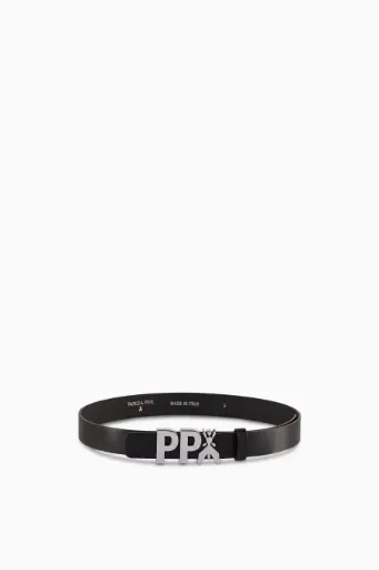 PATRIZIA PEPE - Ceinture Noir/Argent