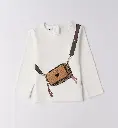 IDO - T-Shirt pochette Teddy 