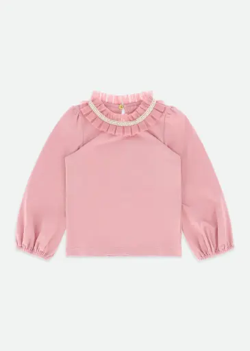 ANGEL'S FACE - NELL BLOUSE COL PERLE TEA ROSE